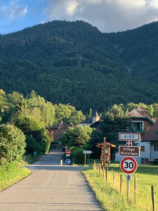 Petit Cocon Entre Lac, Golf Et Montagne, Proche D'Annecy Giez Екстер'єр фото